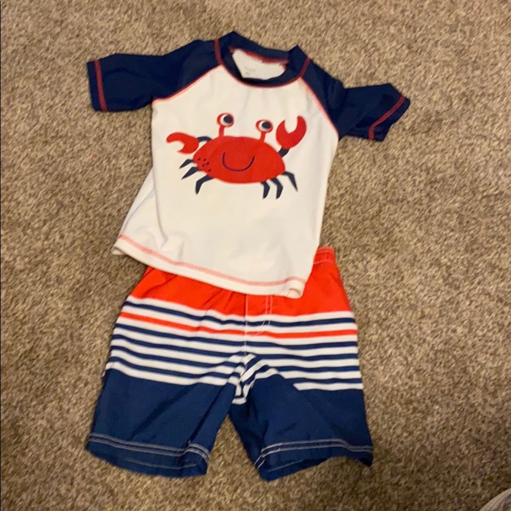 4T Crab swimwear